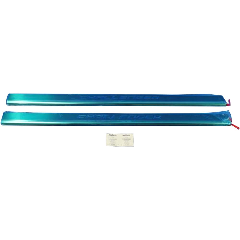 Door frame entry guard stainless steel CHALLENGER logo (compatible with right -hand drive cars cannot be guaranteed)