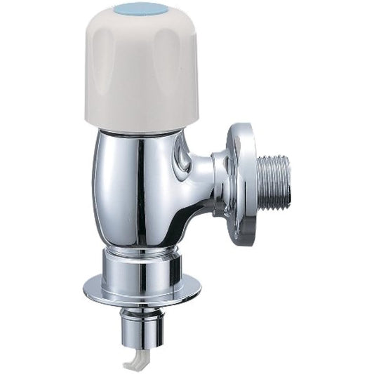 SANEI Washing Machine Faucet with Feed Seat for Water Supply Hose Connection with Auto Stopper Y1430CTV-1-13