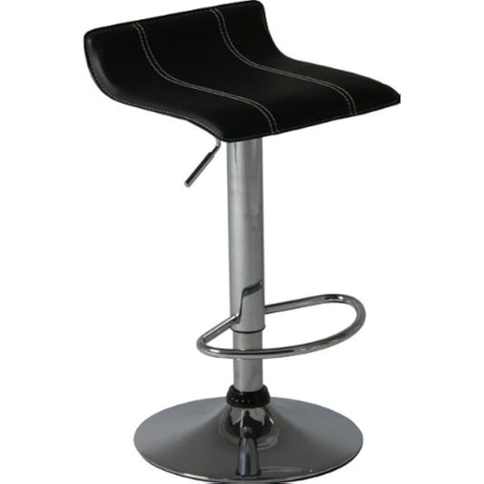 Fuji Boeki Counter Chair Style Low H-1007BK Black 78225