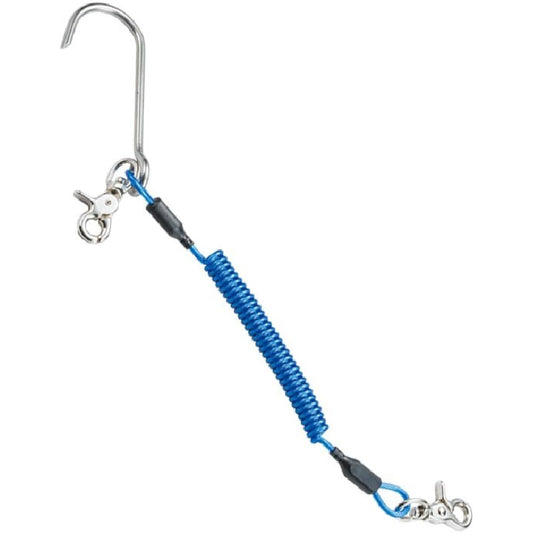 PROBLUE Coiled current hook AC-94-7 Drift dive blue