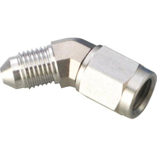 GOODRIDGE Fitting Adapter 45 Degree Stainless Steel #3 CPL-823-03C