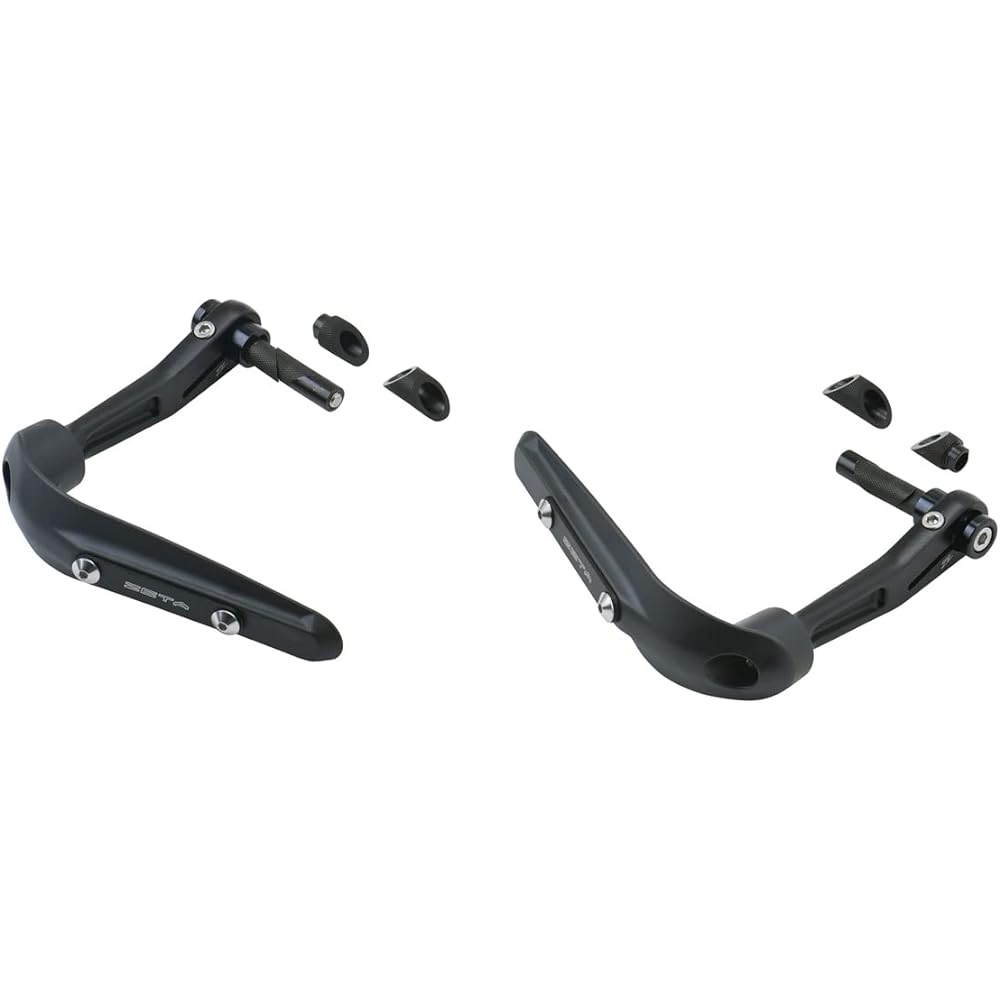 ZETA Sonic Hand Guard Universal with universal bar end plug for installation For steel handlebars (compatible inner diameter 17.5mm-18.5mm) For aluminum handlebars (compatible inner diameter 13.5mm-14.5mm)…