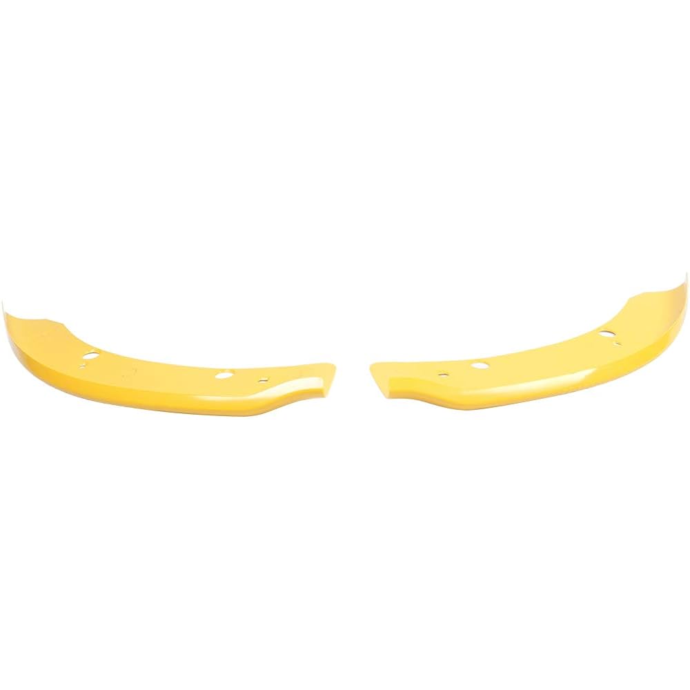 IKON Motorsports Front Lip Protector 2015-2023 DODGE CHARGER SCAT PACK & SRT compatible Yellow Lower Lord Lip Guard 2016 2017 2018 2018