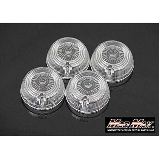 Kawasaki turn signal lens W800/Vulcan clear lens 4 pieces L22-24D2-WL-4