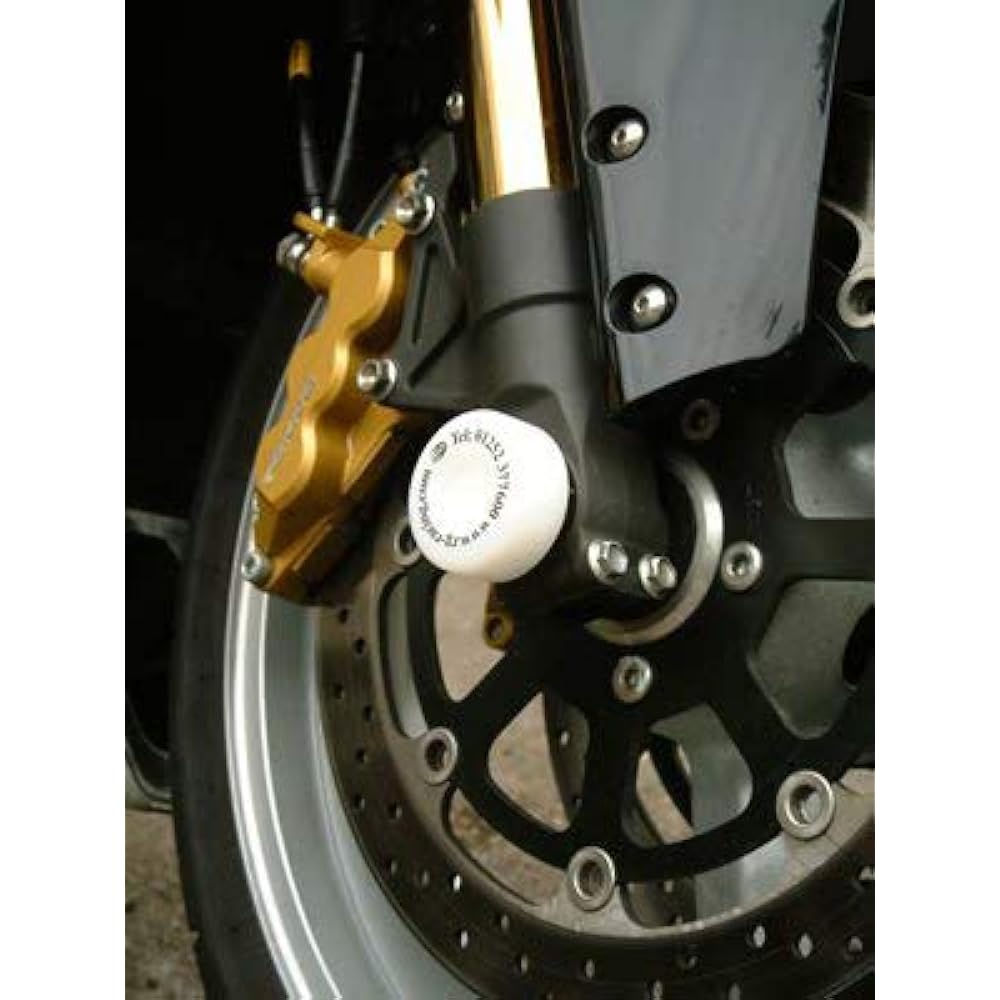 R&G Fork Protector Plug-in Type White GSX1300R HAYABUSA (99-02) GSX-R1000(K1) TL1000R TL1000S GSX-R750(SRAD 96-00/K1 01) GSX-R600(SRAD 96-00