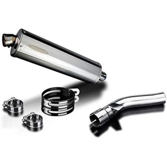 DELKEVIC Slip-on Stainless Oval Muffler BMW R1200R/R1200RT 2005-2010 450mm KIT06HA