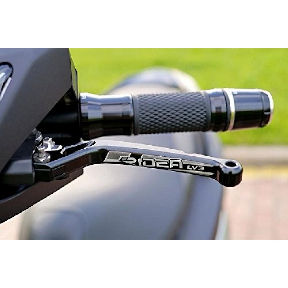 RIDEA Knob Adjust Brake Lever Left and Right Set Black [LV3-A01-BK] [GTR125] [GTR125AERO (Aero)] [CYGNUS X Type 1] [CYGNUS X Type 2] [CYGNUS X