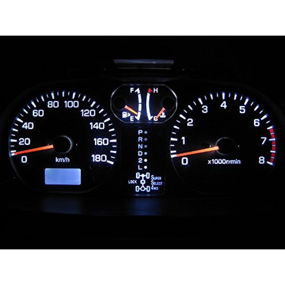 PAJERO_io Super Diffused LED Set for Meter [Color] Super White H76W-BE-LW