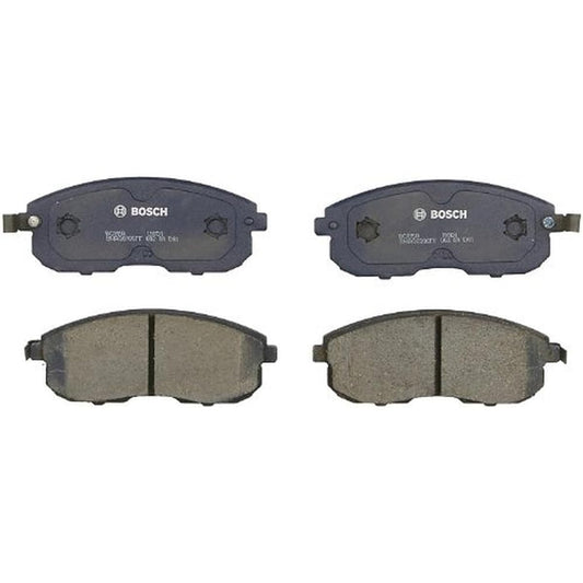 BOSCH BC815A QUIETCAST Premium Ceramic Disc Brake Pad Set Compatible: Infiniti i35 Nissan Ultimate Maxima Maxima Centraber Susuki SX4 Front