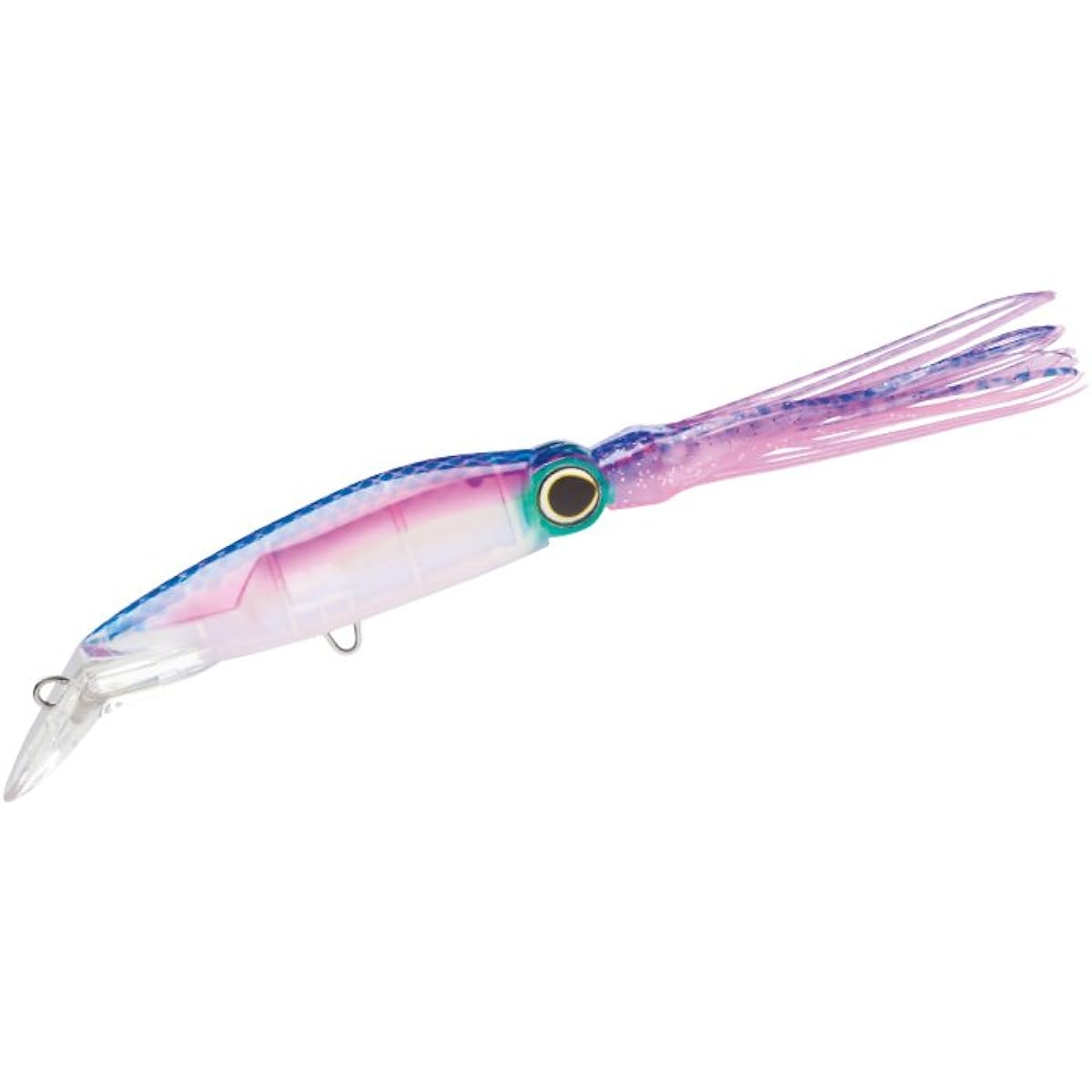 YO-ZURI Lure Trolling Hydro Squat 190mm TMPB Weight: 40g R1171-TMPB-Tomei Pink Blue