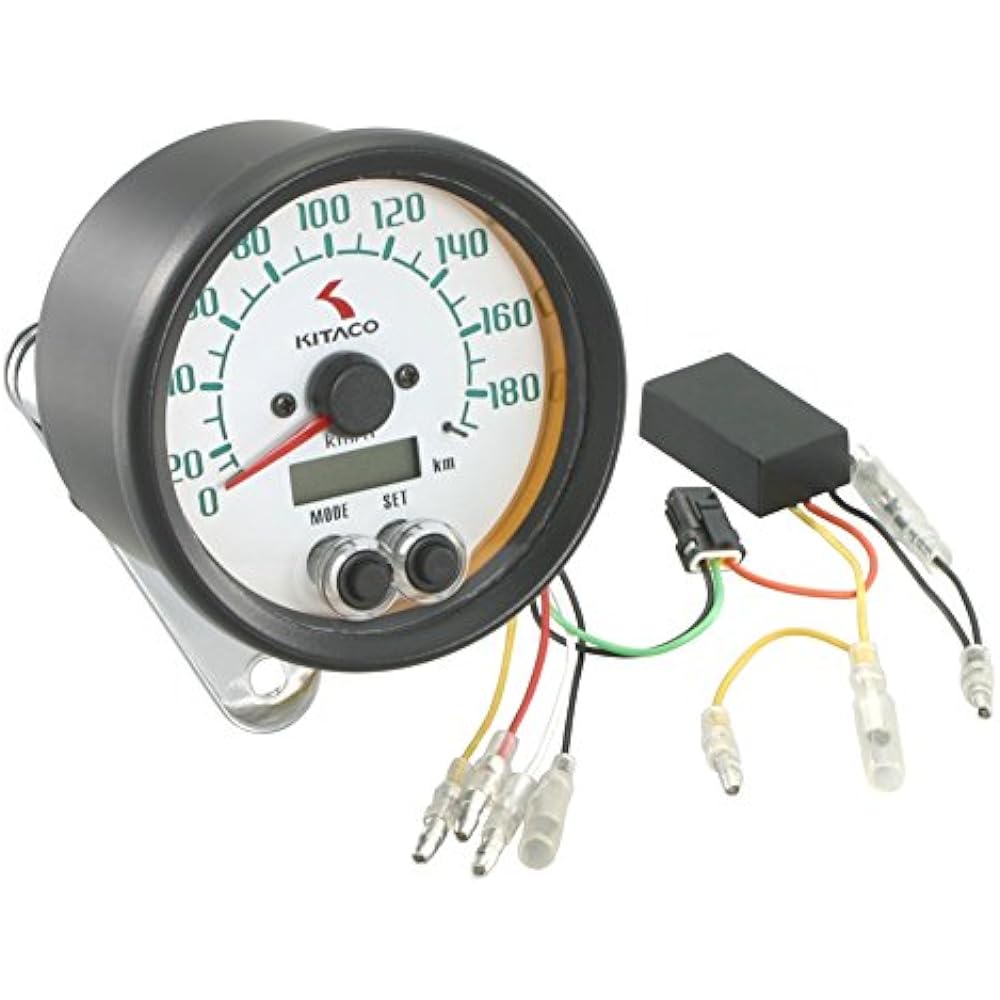KITACO Electric speedometer (80φ) General purpose (for 12V cars) 752-0710010