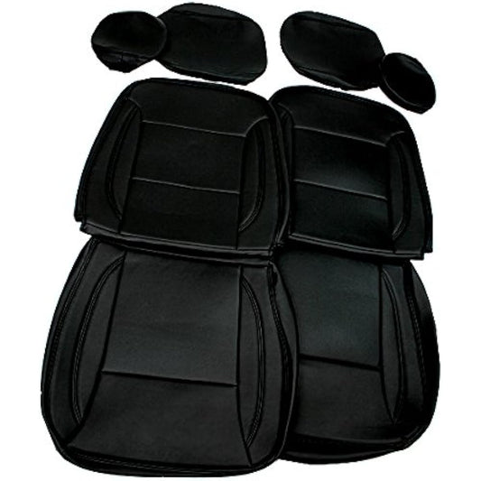 Luster AZUR Front Seat Cover Daihatsu Hijet Truck S200 Series Headrest Split Type AZ08R01-001