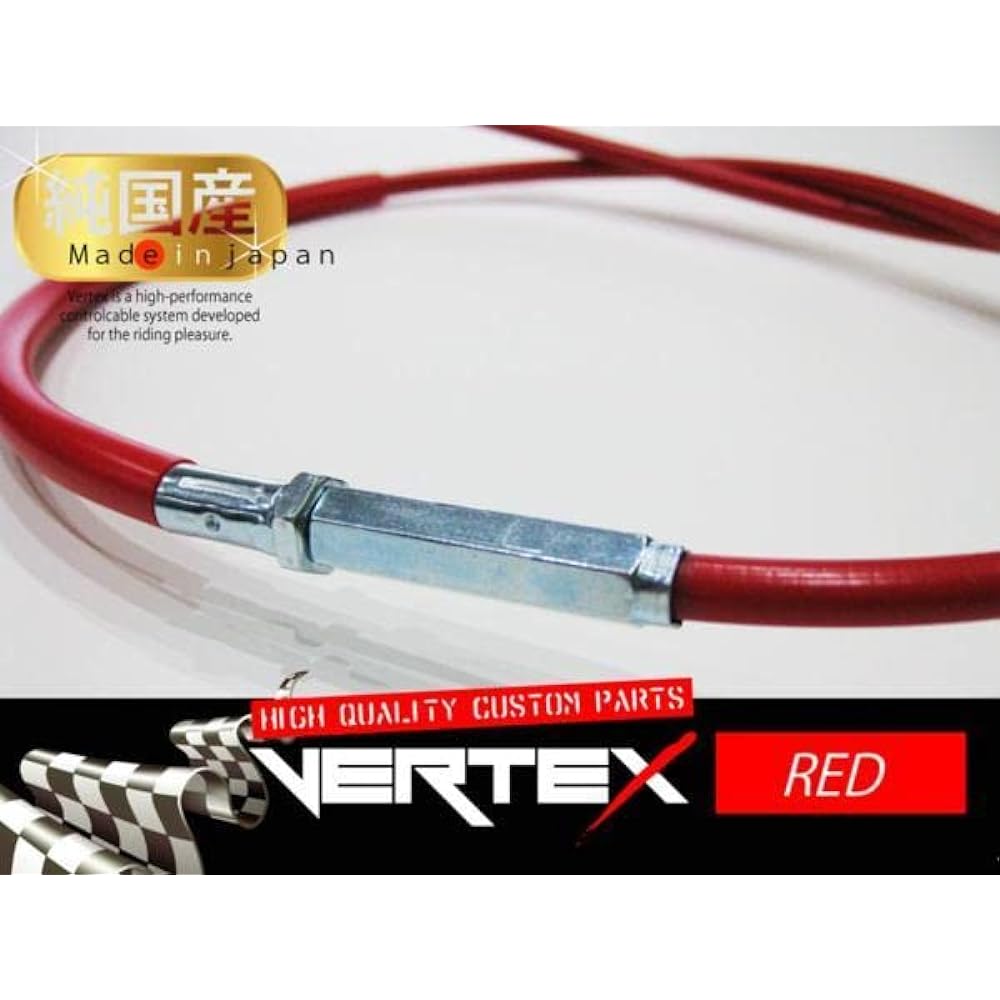 KLX125/D-TRACKER125 Axle Wire Throttle Wire, Genuine Length, Red
