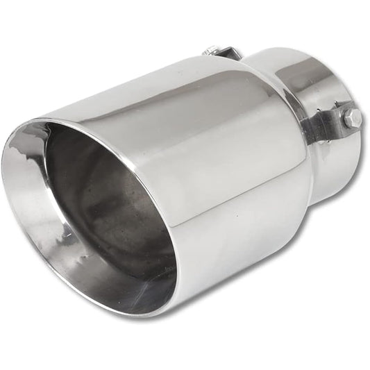 YOURS: 150 Series Prado Late Compatible Muffler Cutter 1PCS PRADO Land Cruiser Prado Fall Prevention Stainless Steel Plated Custom Parts Accessories Dress Up Toyota TOYOTA y503-011 [2] S