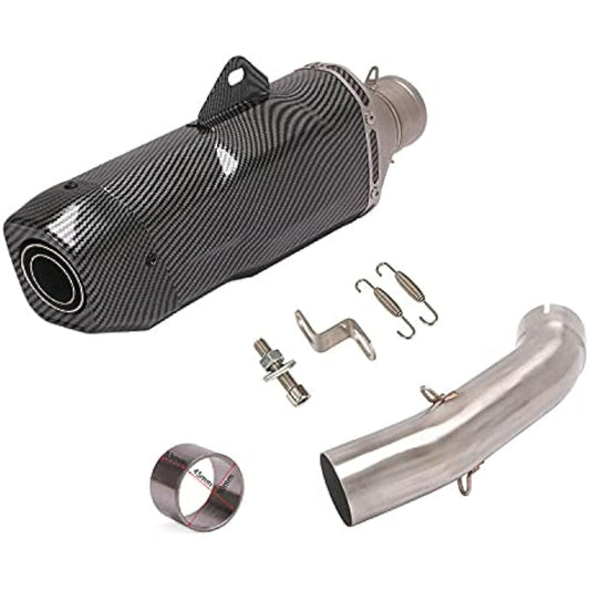 Motorcycle Exhaust Exhaust Pipe Intermediate Pipe Motorcycle Silencer Slip-on Muffler Motorcycle Muffler Full Exhaust KTM 250/390 Adventure (2020-2021) KTM 250/390/RC390 (2021) Applicable