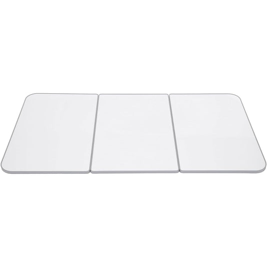 Topre Corporation Topre Edge Mildew Resistant Lightweight Combination Bath Lid A-Caru Lid (3 pieces) W16 Light Gray (Reversible) 78 x 158 cm