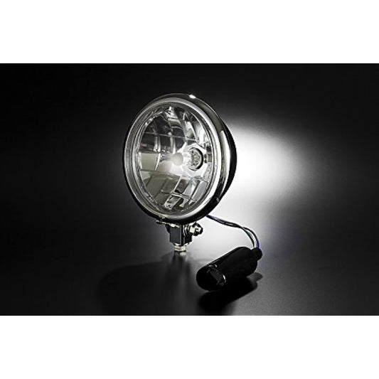 Bike Parts Center General Purpose Bates Light Assy H4 Valve 5.5 Inch 313109