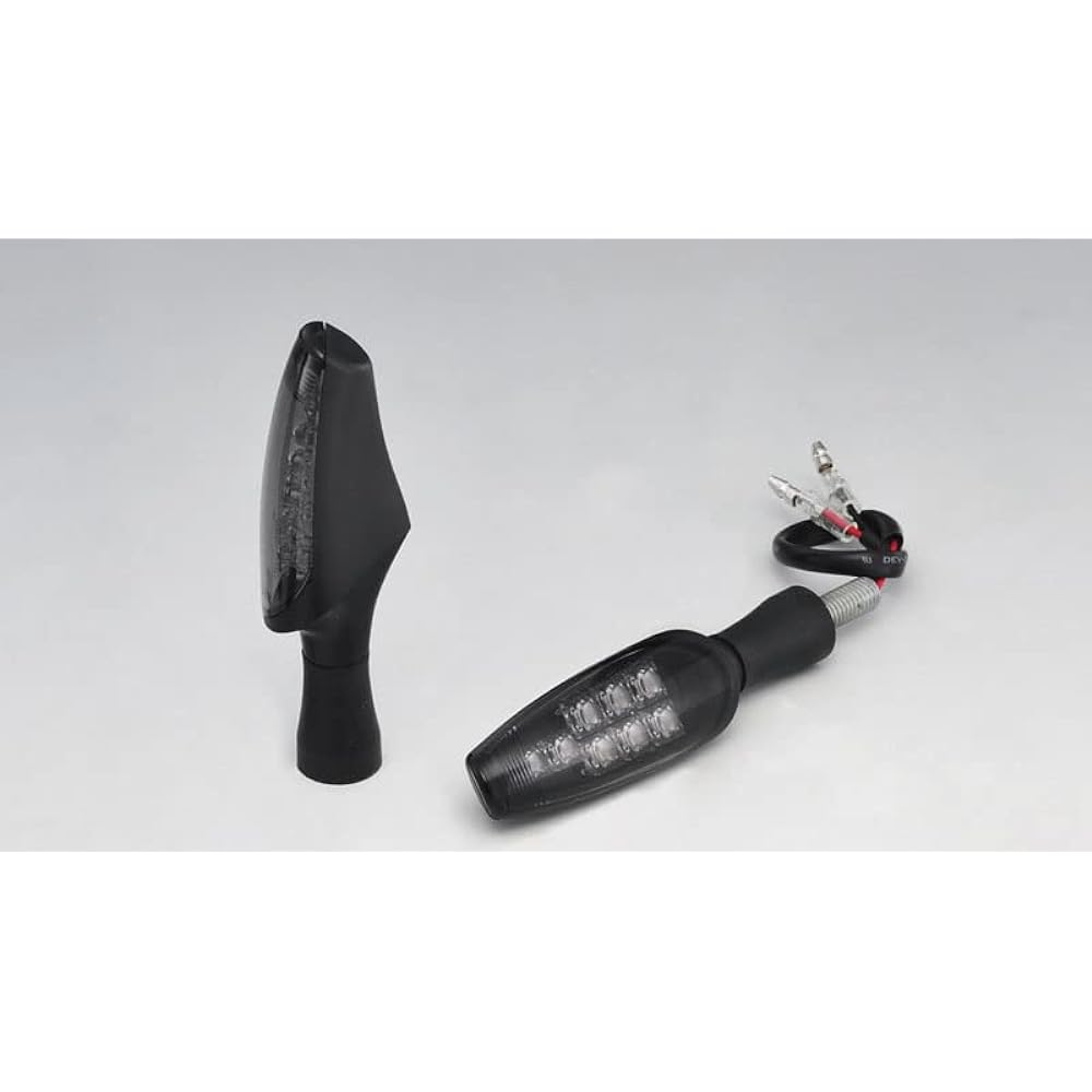 Kijima Motorcycle Turn Signal LED TRL Type Smoke 12V1.2W 2 Pieces E Mark Certified 219-5156