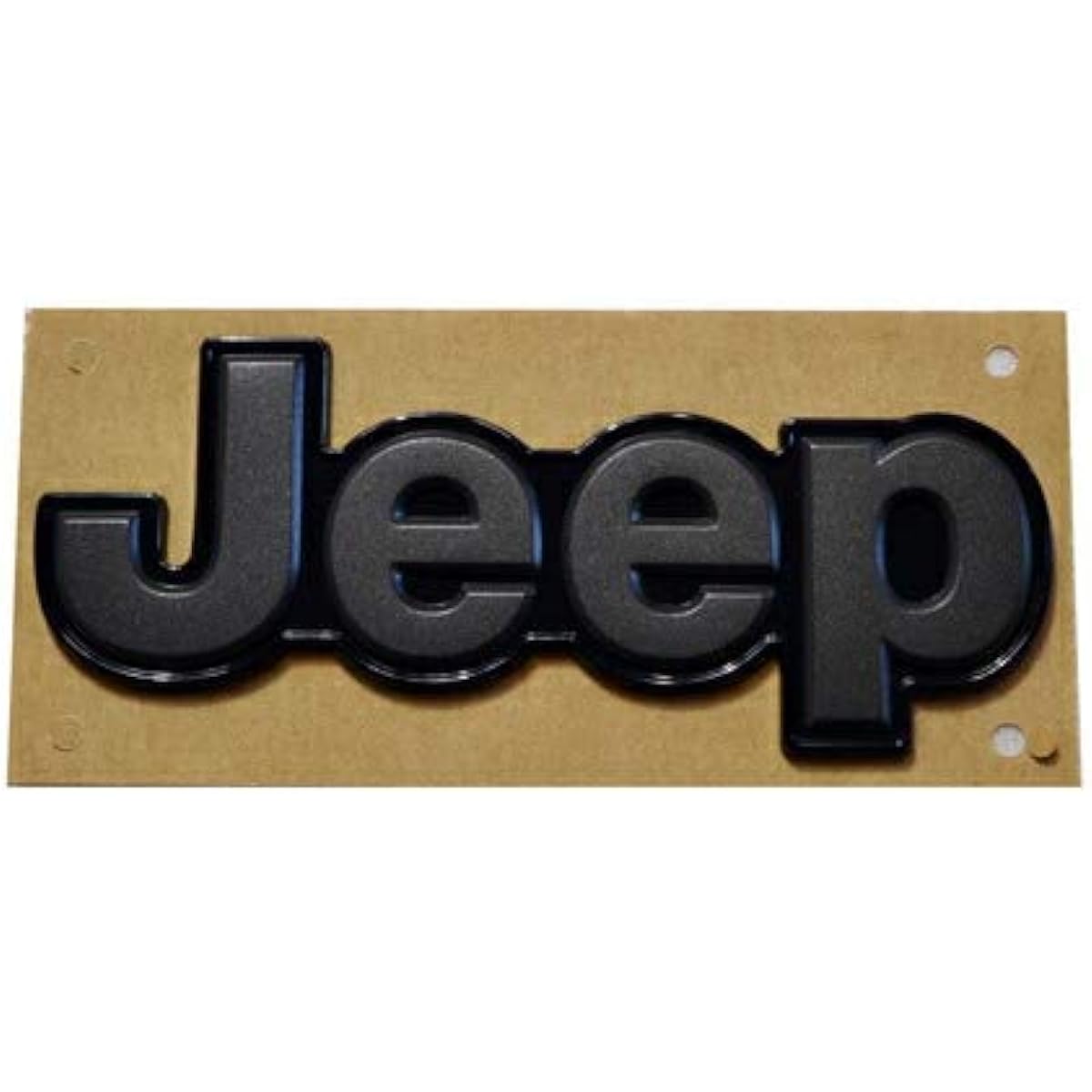 Genuine US Jeep/MOPAR Jeep Renegade "Jeep" Logo Rear Emblem Black