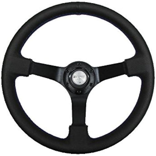 fortune D1 SPEC DEEP80 deep cone steering 34 pie blue stitch DSC-80340BL