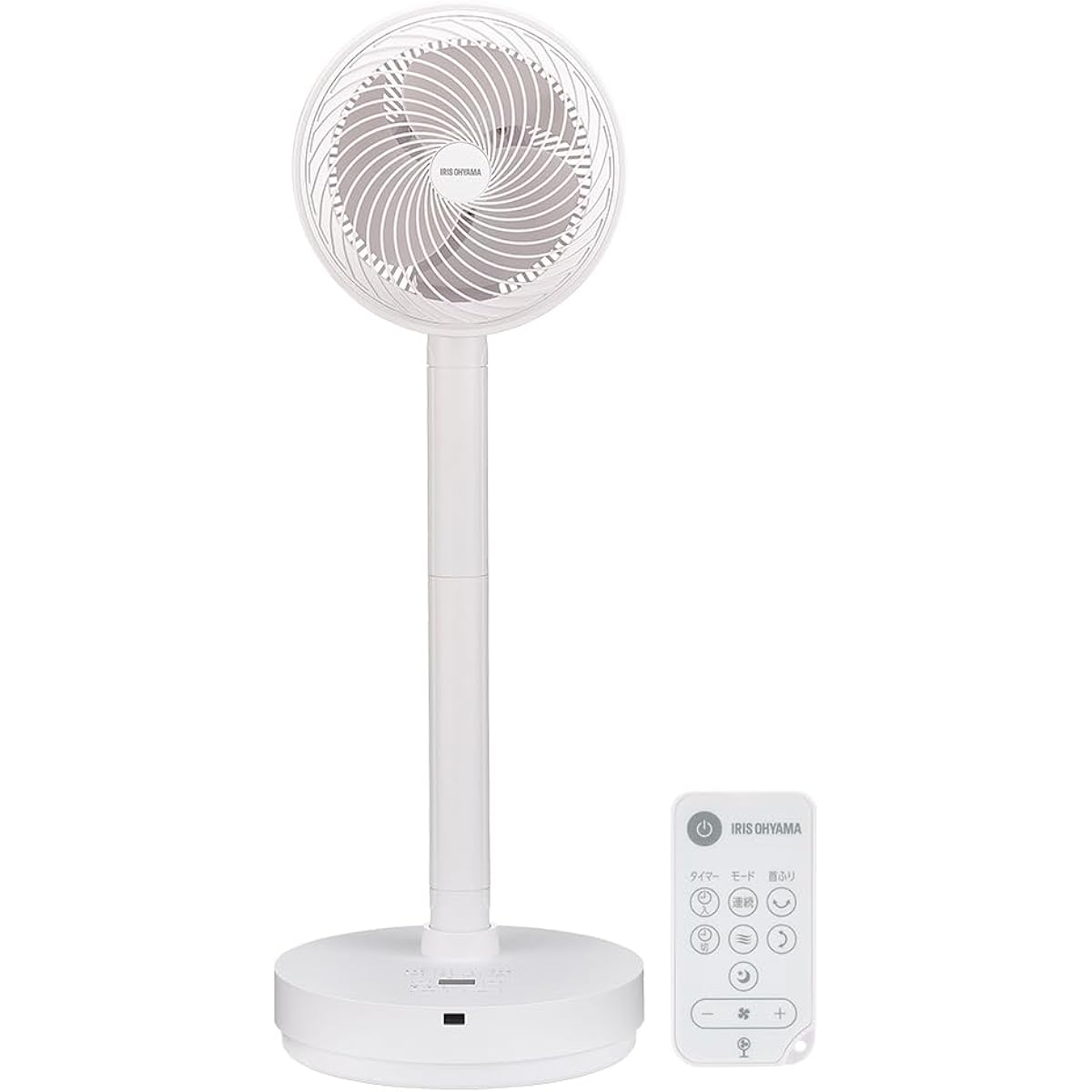 [Energy Saving Measures] IRIS OHYAMA Circulator, 30 Tatami Swings, Swings Up and Down, Swings Left and Right, DC Motor, Fan, Air Circulation, Energy Saving, Power Saving, Tabletop, Powerful Air Blower, Compact, Quiet, Living Alone, Room Drying STF-DCD18T