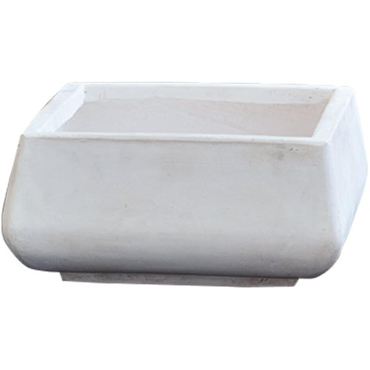 TERRA-MENT LowDropSquare14 White 910-140-101 Capacity: Approx. 8 liters