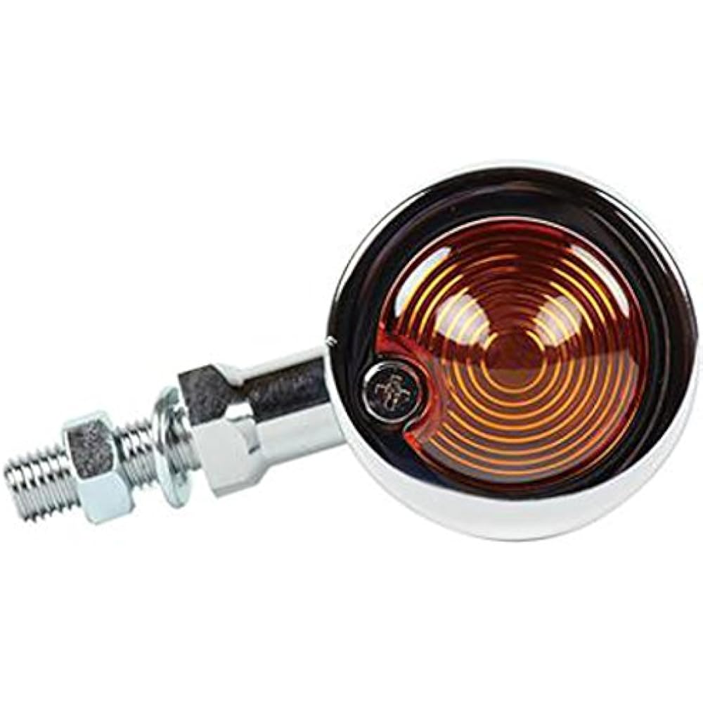 GOODS Down Mount Turn Signal Kit (Long) Small Bullet Clear SR400/500 61-73121-LSR