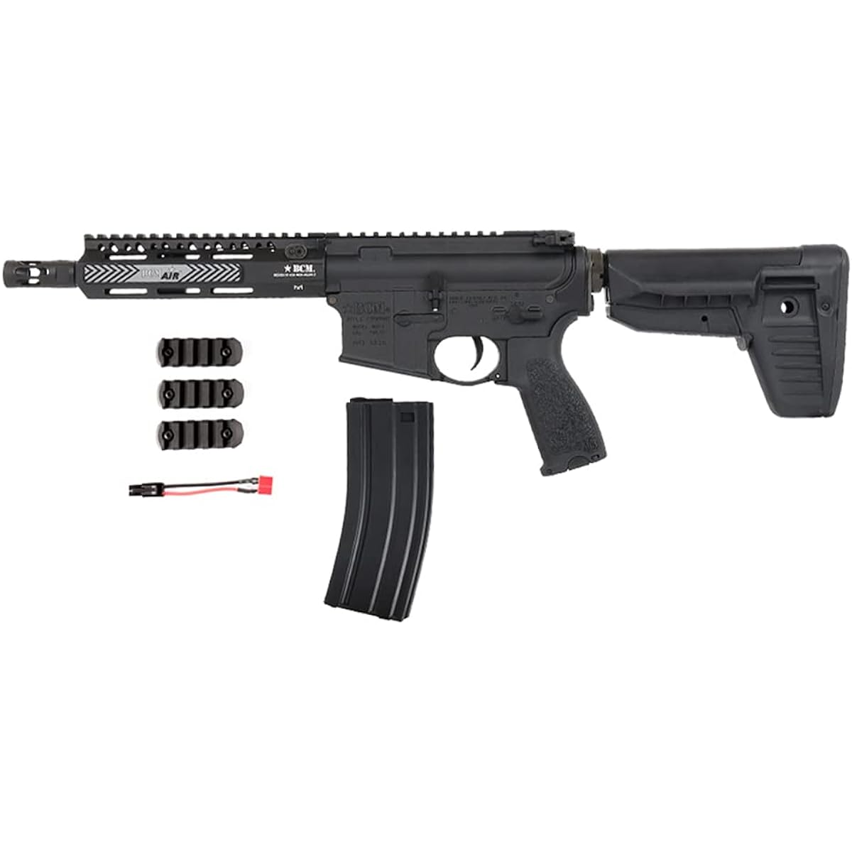 [BCM AIR] GATE ASTER Electronic Trigger Built-in BCM SBR 8 Inch MCMR AEG Black (VF1-LBCM_MCMR_XS-BK02)