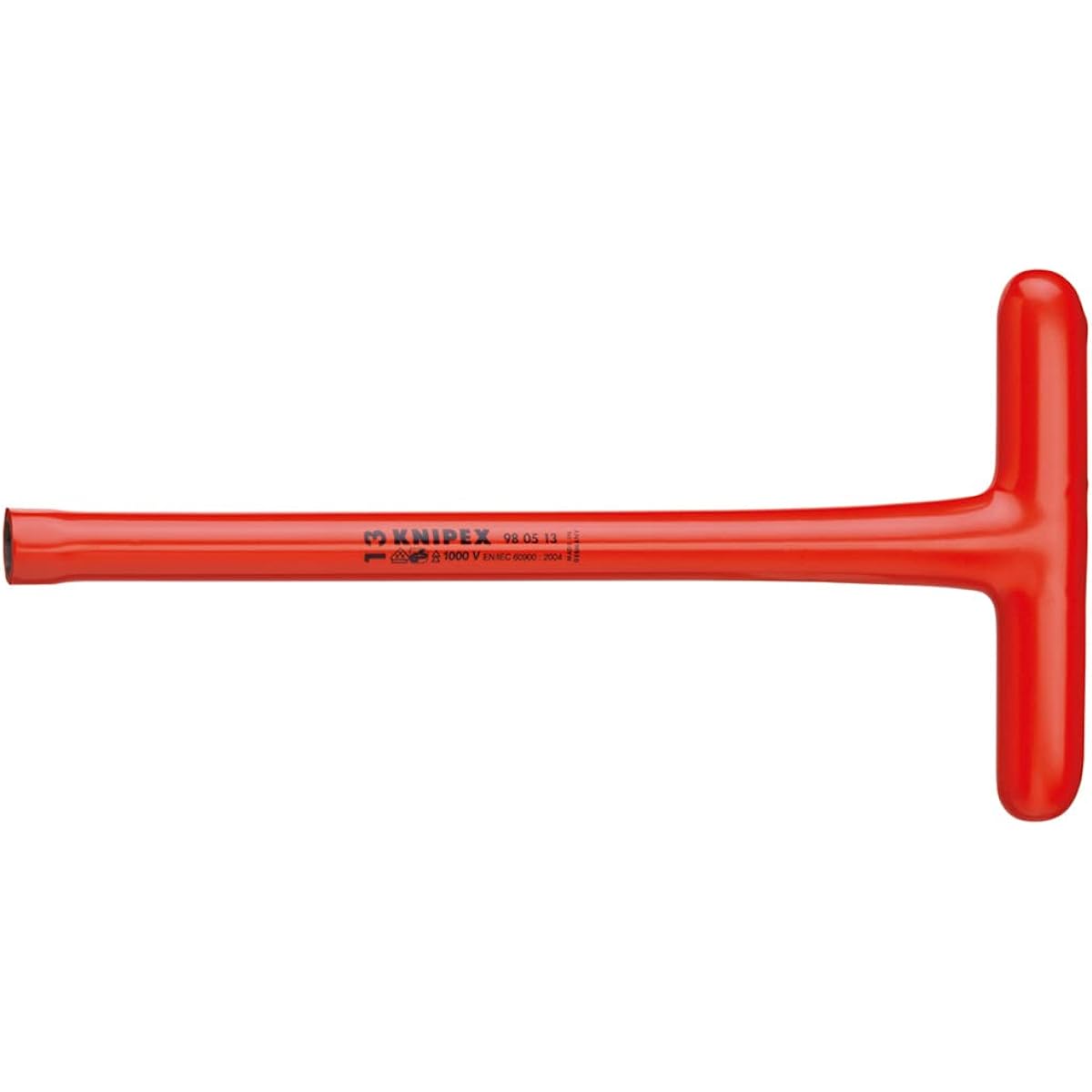KNIPEX 9805-13 Insulated T-type socket wrench 1000V