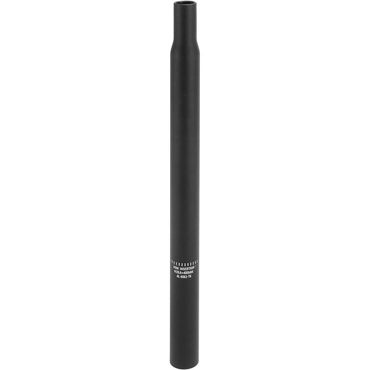 X AUTOHAUX Bicycle Saddle Post 28.6x400 mm Aluminum Alloy Universal Seat Tube No Scale Marks Black