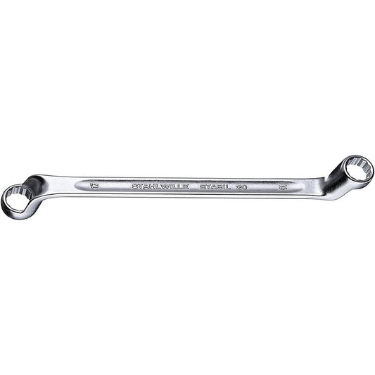 STAHLWILLE Glass Wrench Glass Part Offset 75° Size 21X23 Total Length 315mm 20-21X23