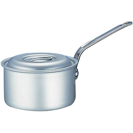 Endo Shoji Commercial Meister One Hand Deep Pot 15cm Eco Clean Processed Aluminum Alloy Made in Japan AEK0801
