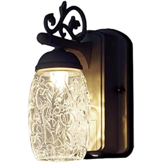 Panasonic [Construction required] LED porch light, equivalent to one 60-type light bulb, sealed, rainproof, FreePa welcome, with brightness sensor, off-b...