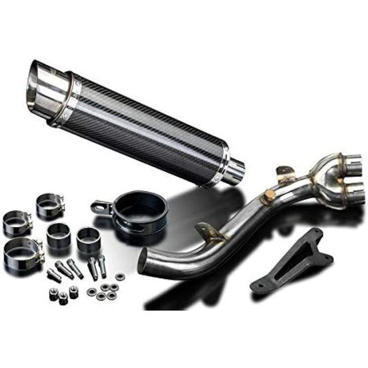 DELKEVIC Slip-on Carbon Muffler for HONDA CB1000R/RA 2008-2017 350mm KIT26E8