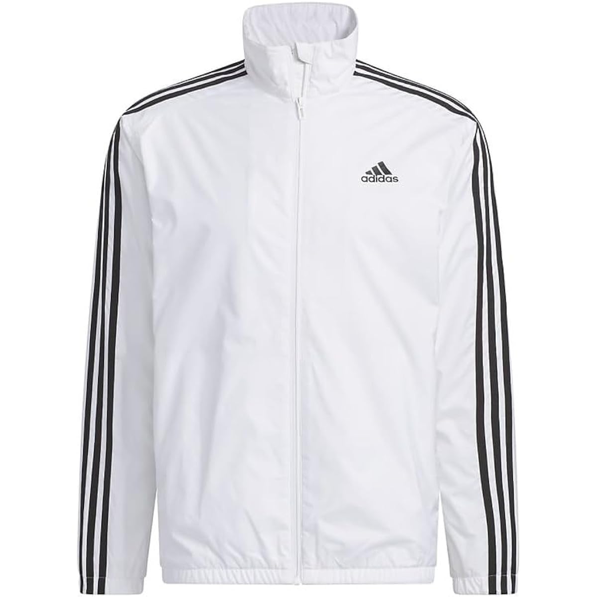 Adidas Jersey Top 3 Stripes Regular Fit WIND. RDY Windbreaker Jacket IJL65 Men's