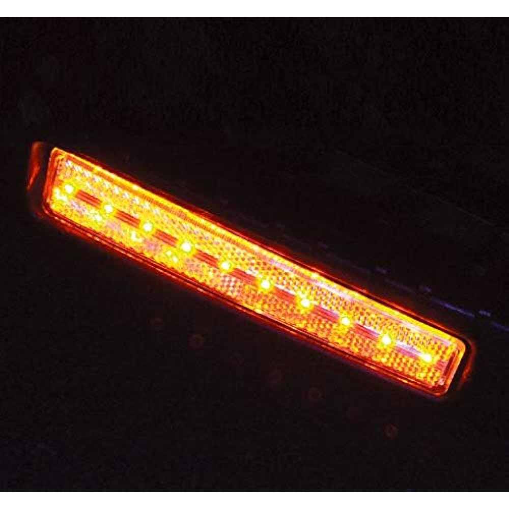 Tsuchiya Yak Ryusei Ref Step Lamp 2 Amber/Amber DC24V CE-437