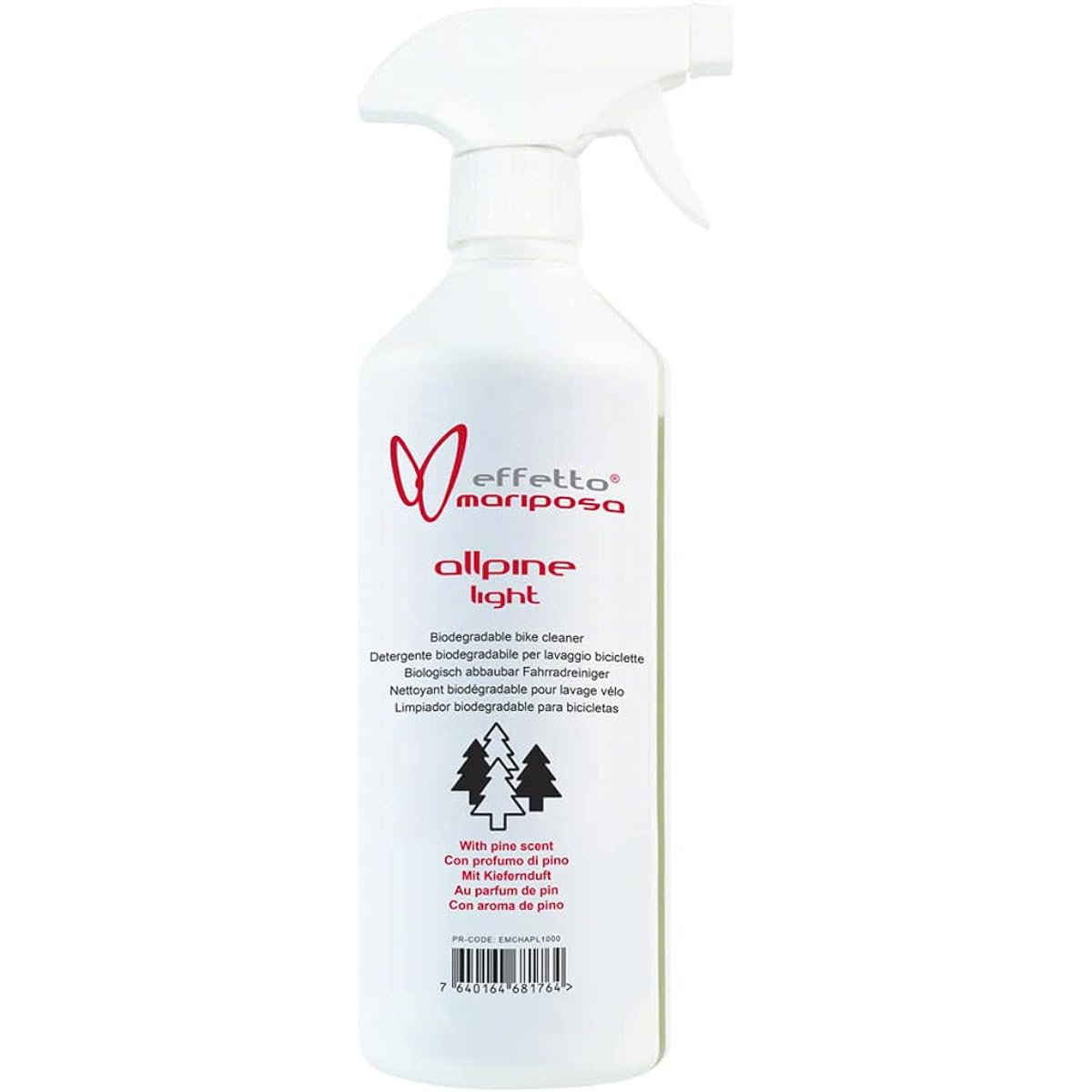 Effetto Mariposa (effetto mariposa) [Genuine] Bicycle Frame Cleaner Alpine Light Allpine Light ALLPINE LIGHT Frame Cleaner 1000ml EMCHAPL1000