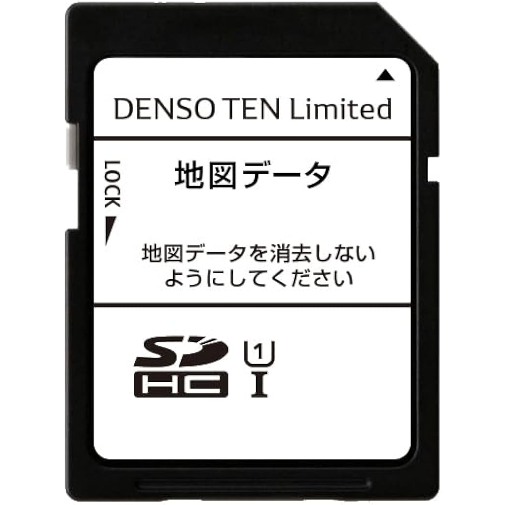 DENSO TEN ECLIPSE Navigation map update SD card SDB-TN23