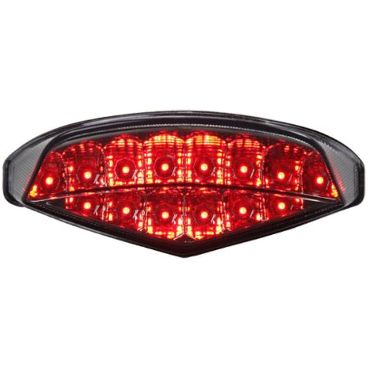 2009-2014 Ducati Monster 696/796/1100 Integrated Sequential LED Tail Light Smoked Lens