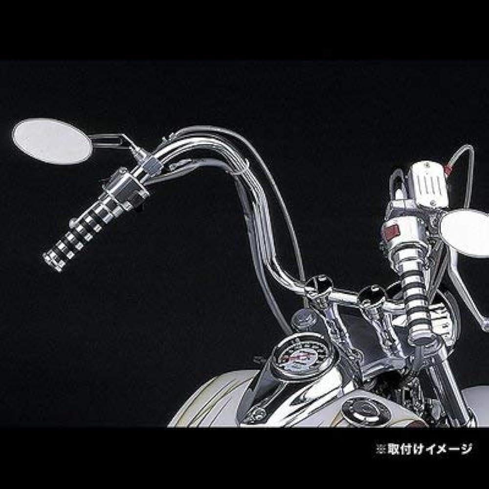 HURRICANE Aluminum Grip TYPE2 Chrome Plated HA7425C