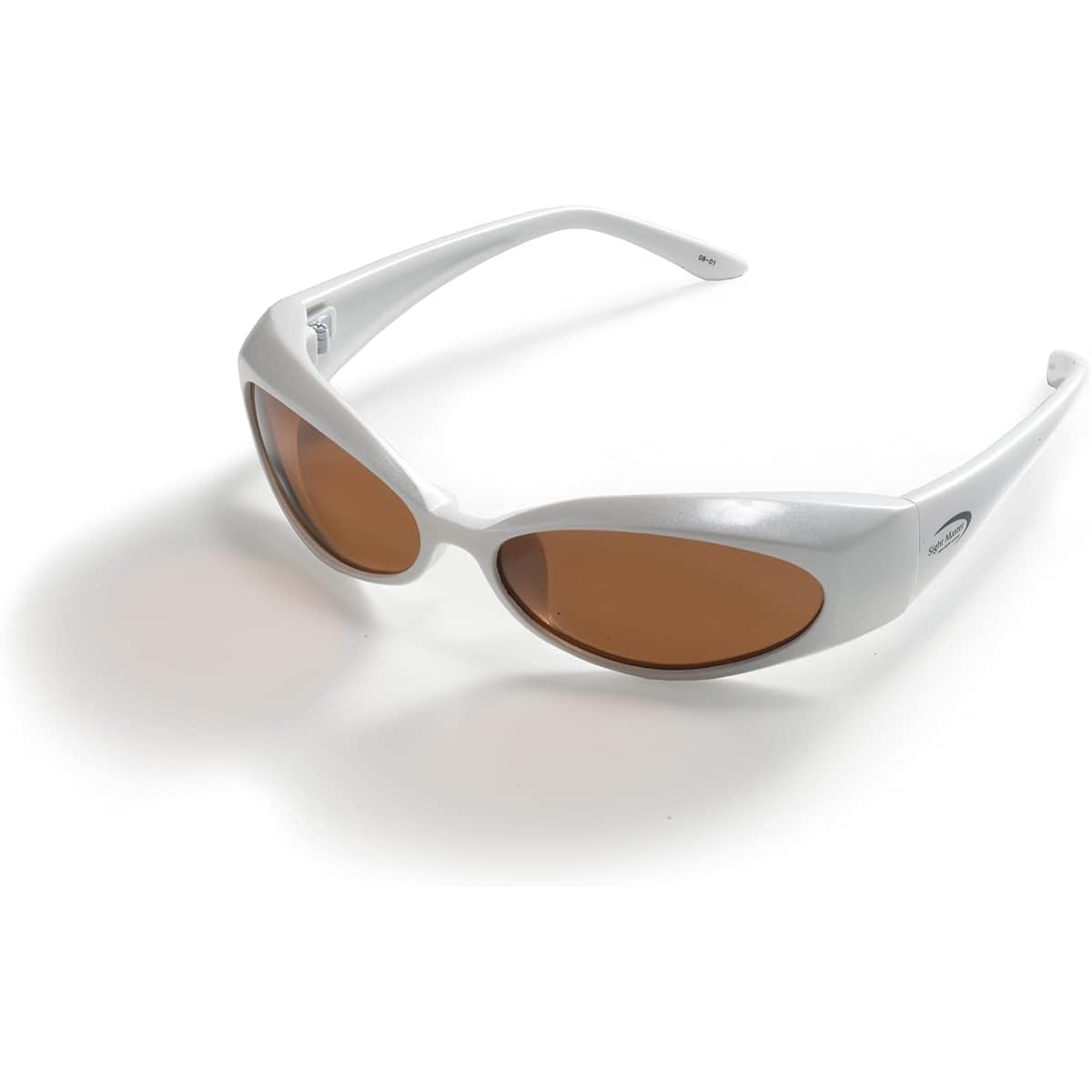 TIEMCO Sunglasses Site Master Site Master Kids 16 x 56 x 29 x 140 mm White Brown