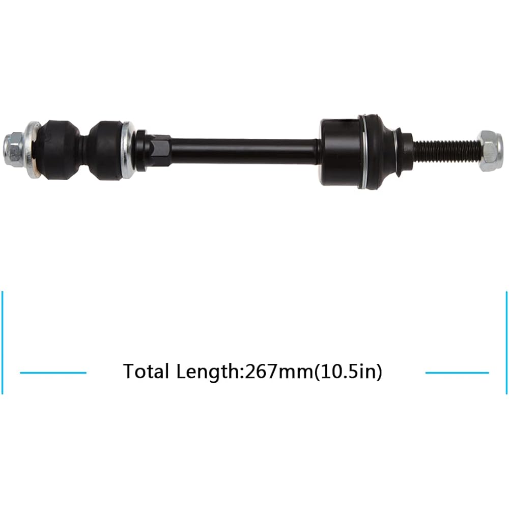 AUQDD 2 K80894 (4WD pickup only) Front Swaber Stabilizer Link 2006-2017 Dodge Lamb 1500 5 Rug Wheel