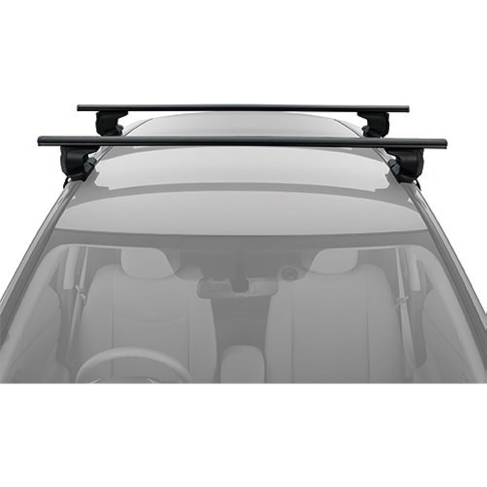 Carmate inno roof carrier [Installation parts] Stay for aero base For smooth roof rail XS250 Silver cap