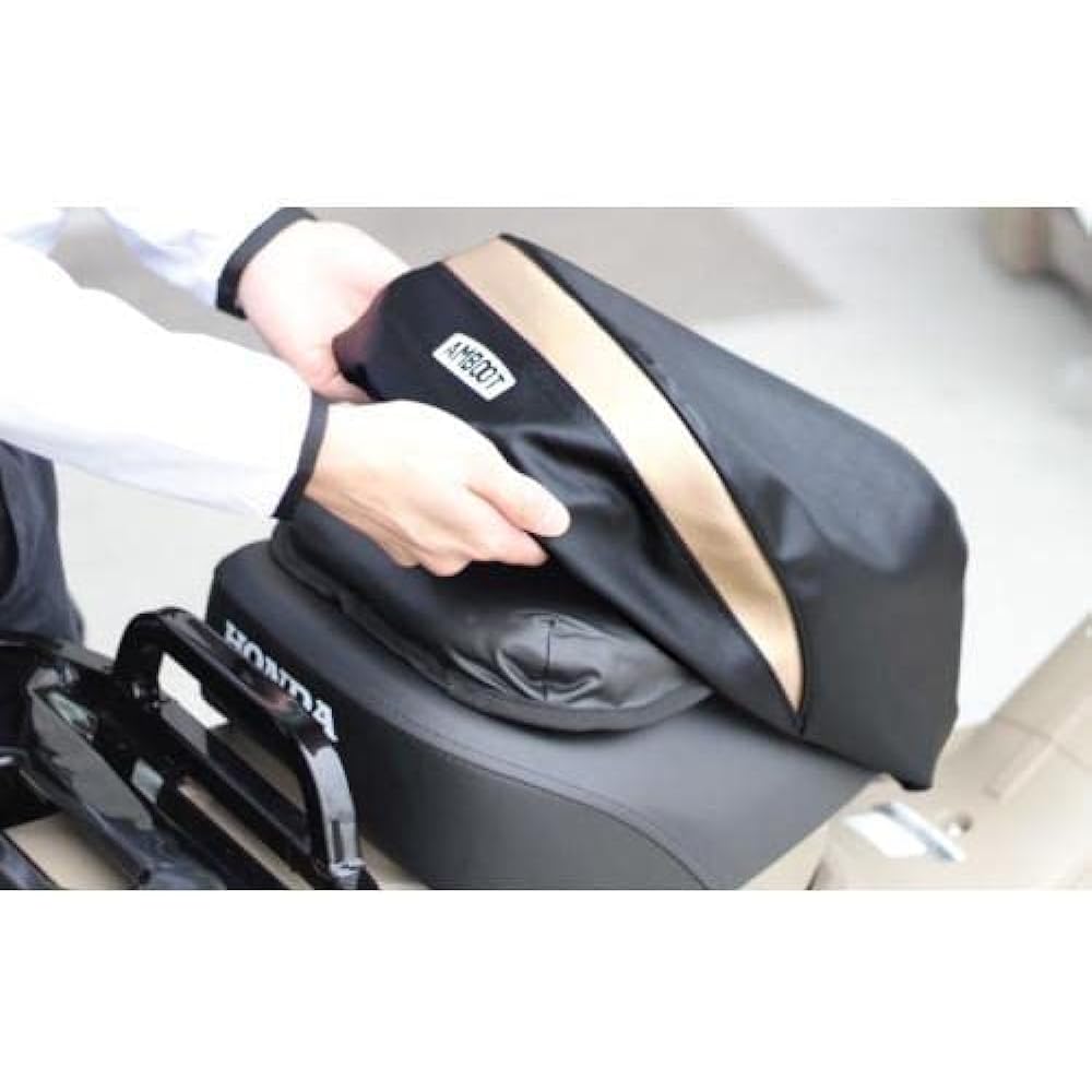 AMBOOT Honeycomb Gel Seat Cover Red SC-H01-RE 1 piece