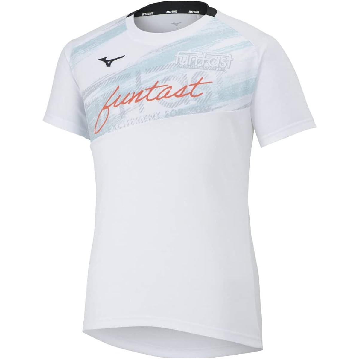[Mizuno] Volleyball Wear FUNTAST Practice Shirt Short Sleeve Sweat Absorbent Quick Drying V2MAA102