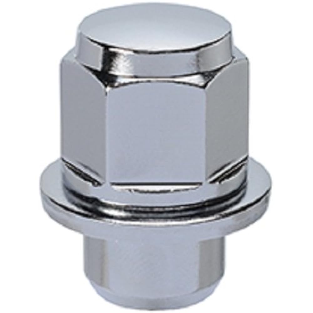 KYO-EI (Kyoei Sangyo) Toyota genuine flat aluminum wheel dedicated mag type nut 21HEX M12 x P1.5 chrome plated 20 pieces T201-20P
