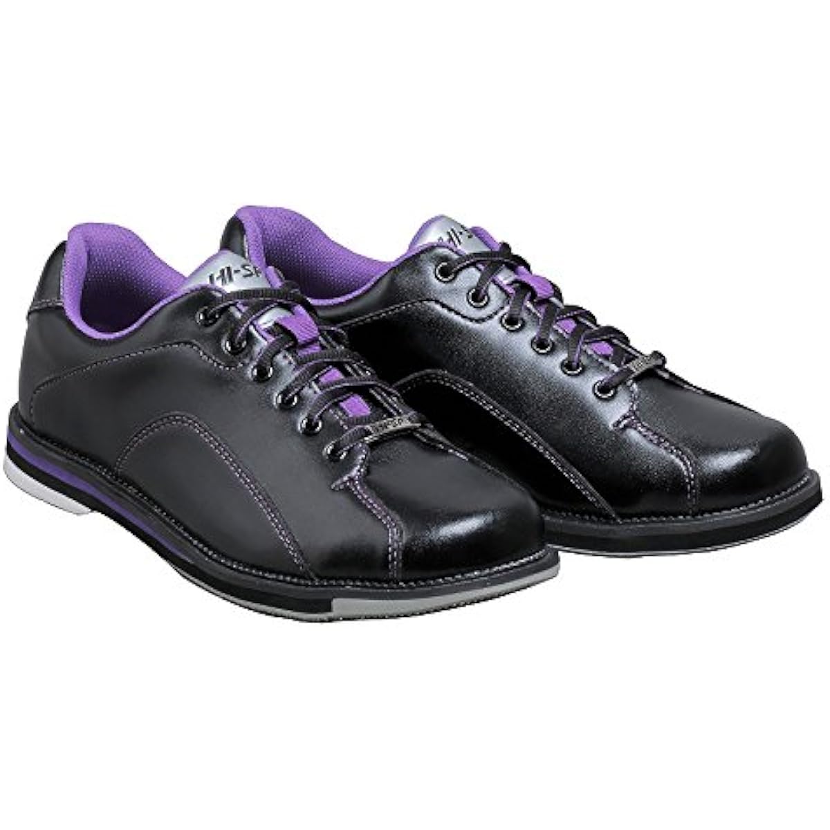 (High Sports) Bowling Shoes HS-390 Black/Purple 24.5cm/Right Throwing [Bowling Equipment]