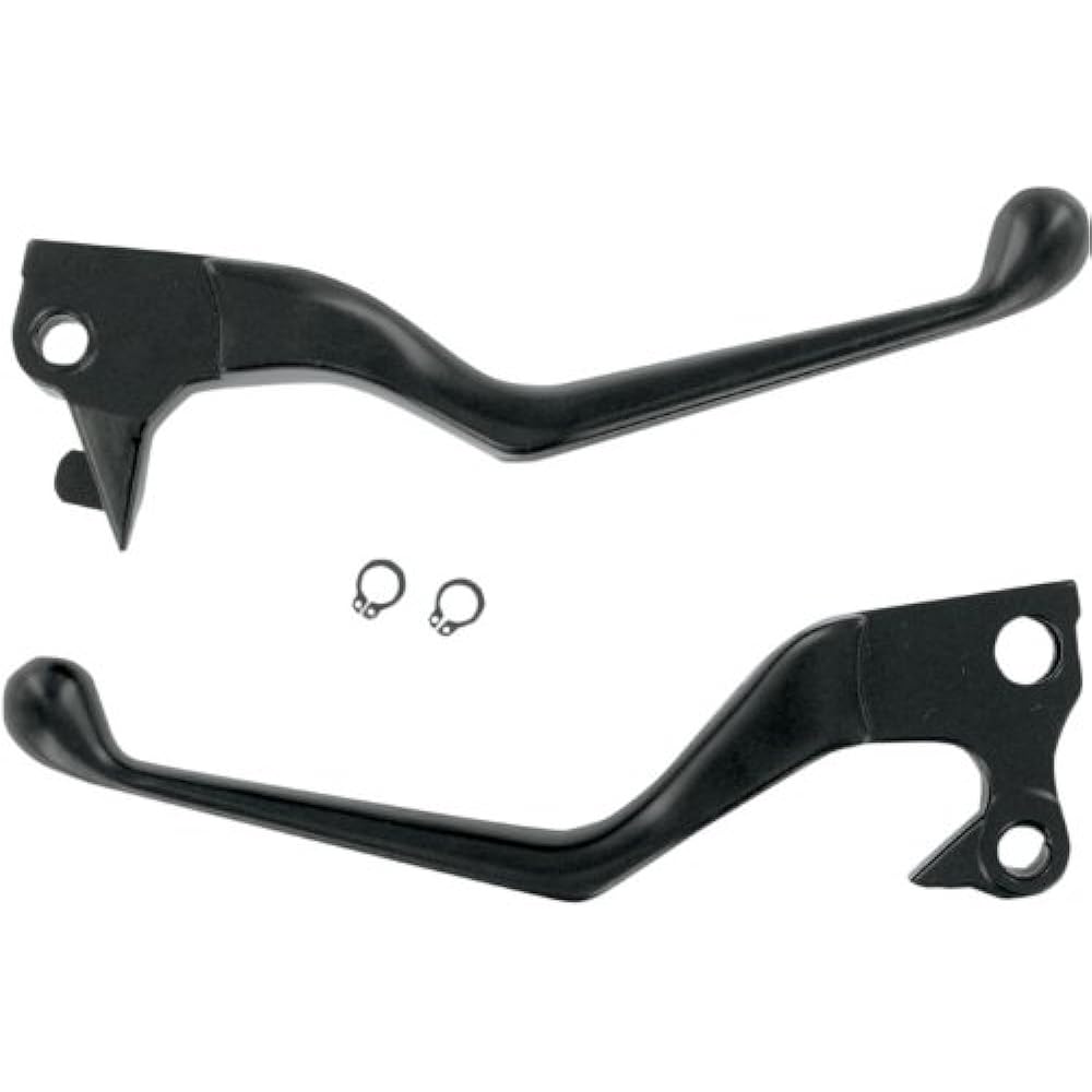 Drag Specialties Harley Wide Blade Lever Left and Right Set Chrome 1984-1995 Big Twin DS-273145A