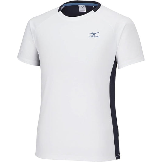 [Mizuno] Training Wear, Short Sleeve T-Shirt, Sweat Absorbent, Quick Drying, UPF15, Dynamotion Fit Sports, K2JAA111 Men's
