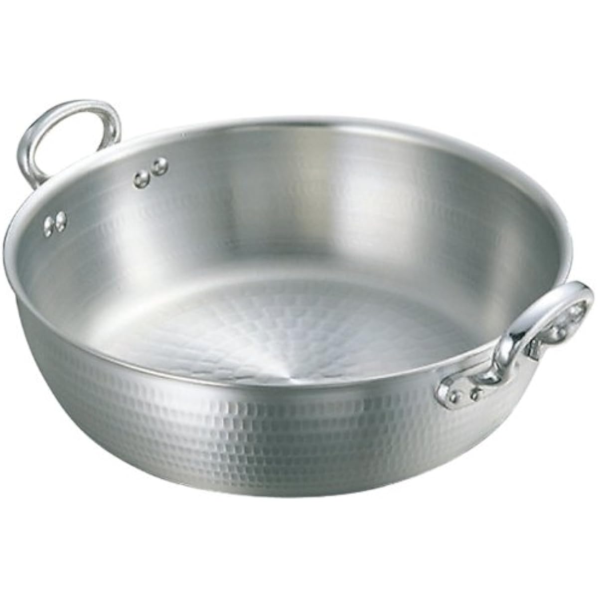 Aluminum hammered frying pan 30cm (plate thickness 3.0mm)